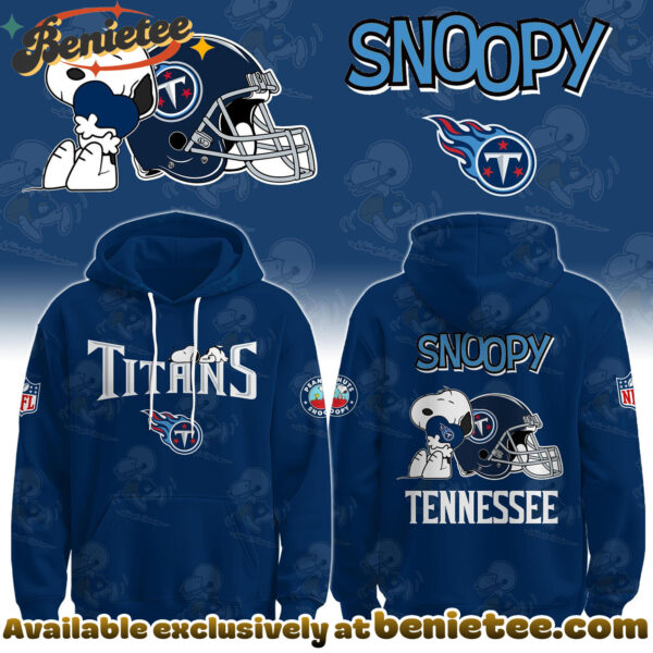 Tennessee Titans x Snoopy Hoodie, Sweatshirt, T-shirt Limited Edition - Selling Out Fast