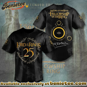 The Lord Of The Rings 25th Anniversary Baseball Jersey