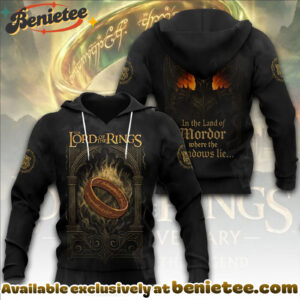 The Lord of the Rings 25th Anniversary 3D Apparel Tshirt, Sweatshirt, Hoodie - Ver 23