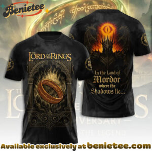 The Lord of the Rings 25th Anniversary 3D Apparel Tshirt, Sweatshirt, Hoodie - Ver 23