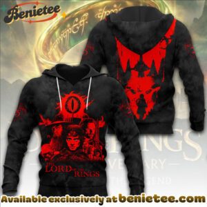 The Lord of the Rings 25th Anniversary 3D Apparel Tshirt, Sweatshirt, Hoodie - Ver 25