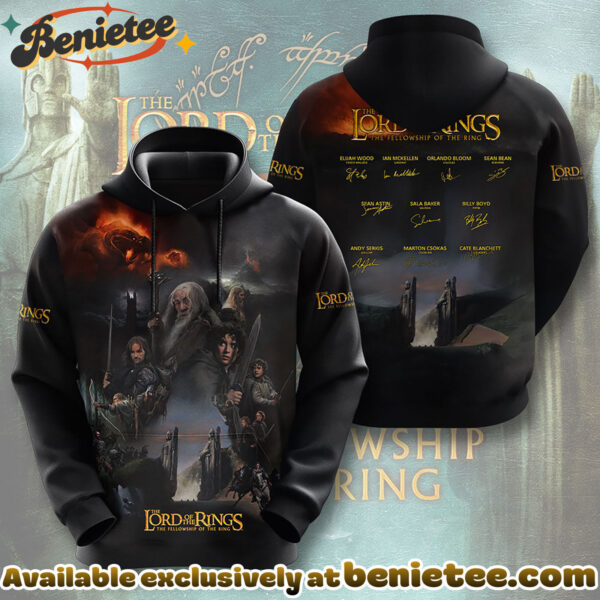 The Lord of the Rings 25th Anniversary 3D Apparel Tshirt, Sweatshirt, Hoodie - Ver 20