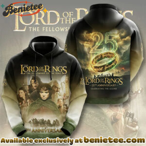 The Lord of the Rings 25th Anniversary 3D Apparel Tshirt, Sweatshirt, Hoodie - Ver 5