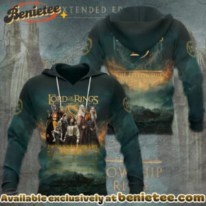 The Lord of the Rings 25th Anniversary 3D Apparel Tshirt, Sweatshirt, Hoodie - Ver 7