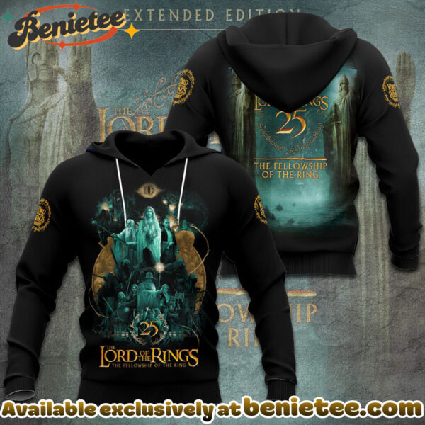 The Lord of the Rings 25th Anniversary 3D Apparel Tshirt, Sweatshirt, Hoodie - Ver 11