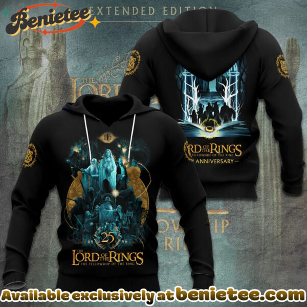 The Lord of the Rings 25th Anniversary 3D Apparel Tshirt, Sweatshirt, Hoodie - Ver 18