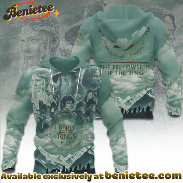 The Lord of the Rings 25th Anniversary 3D Apparel Tshirt, Sweatshirt, Hoodie - Ver 6