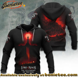 The Lord of the Rings 25th Anniversary 3D Apparel Tshirt, Sweatshirt, Hoodie - Ver 26