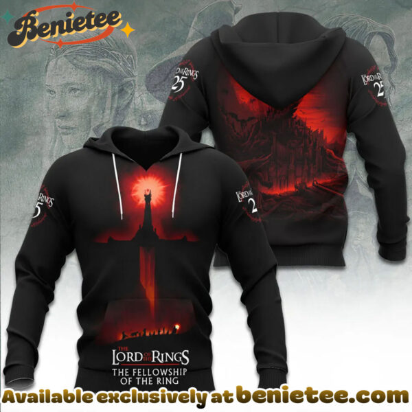 The Lord of the Rings 25th Anniversary 3D Apparel Tshirt, Sweatshirt, Hoodie - Ver 26