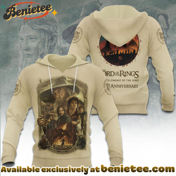 The Lord of the Rings 25th Anniversary 3D Apparel Tshirt, Sweatshirt, Hoodie - Ver 22