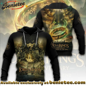 The Lord of the Rings 25th Anniversary 3D Apparel Tshirt, Sweatshirt, Hoodie - Ver 14