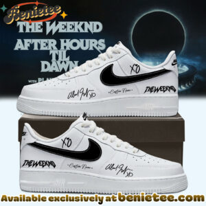 The Weeknd After Hours Till Dawn Tour Air Force 1 - Ver 3