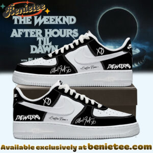 The Weeknd After Hours Till Dawn Tour Air Force 1 - Ver 2