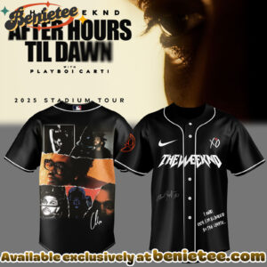 The Weeknd After Hours Till Dawn Tour Jersey