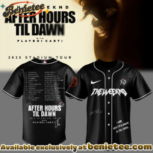 The Weeknd After Hours Till Dawn Tour Jersey - Ver 3