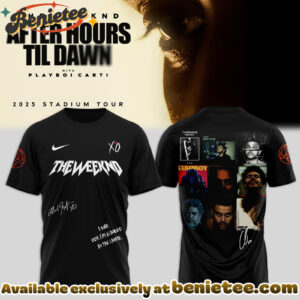 The Weeknd After Hours Till Dawn Tour Shirt, Hoodie, Sweatshirt - Ver 2