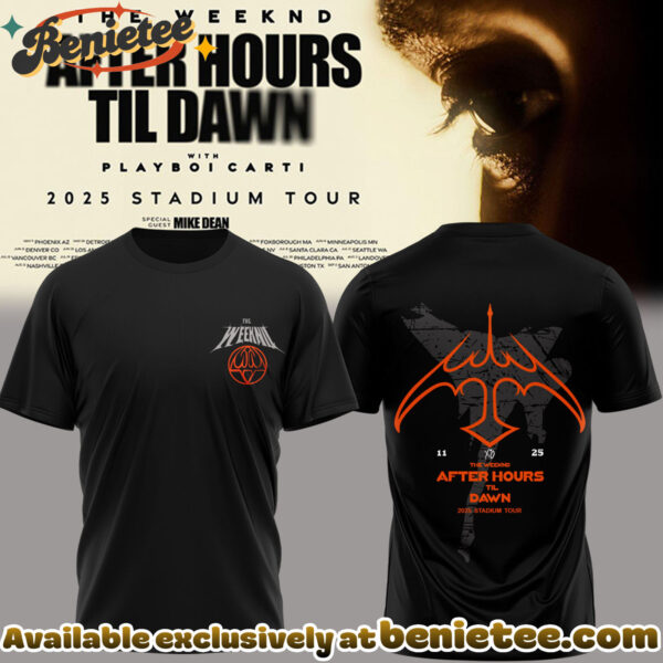 The Weeknd After Hours Till Dawn Tour TShirt, Hoodie,Sweatshirt - Ver 6