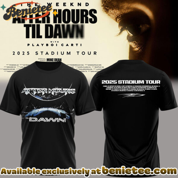 The Weeknd After Hours Till Dawn Tour TShirt, Hoodie,Sweatshirt - Ver 9