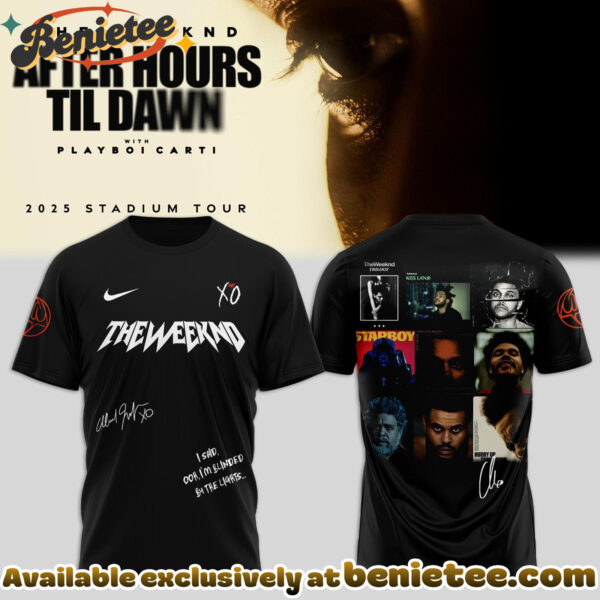 The Weeknd After Hours Till Dawn Tour TShirt, Hoodie,Sweatshirt - Ver 2