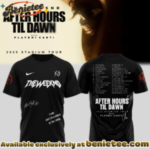 The Weeknd After Hours Till Dawn Tour TShirt, Hoodie,Sweatshirt - Ver 3