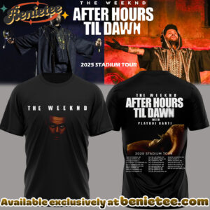 The Weeknd After Hours Till Dawn Tour TShirt, Hoodie,Sweatshirt - Ver 7