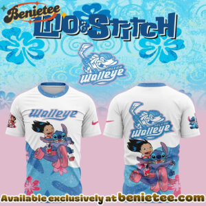 Toledo Walleye Lilo and Stitch Shirt, All Team NHL Shirt, Hoodie, Sweatshirt