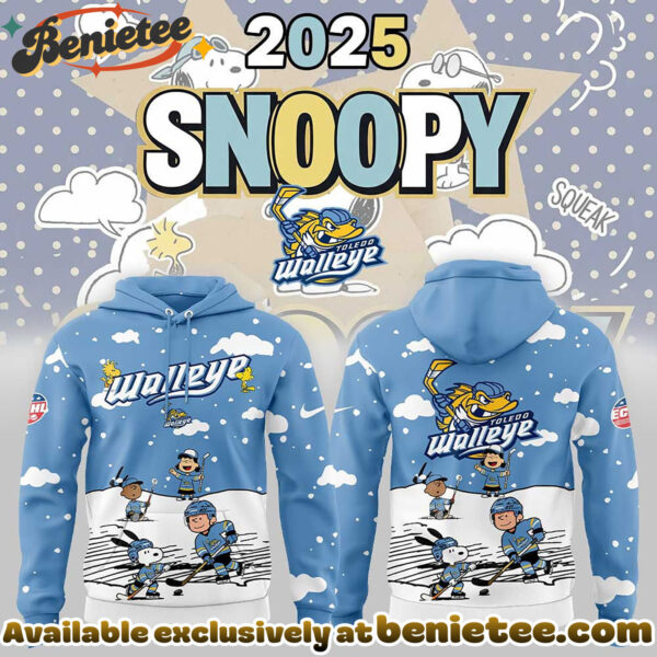 Toledo Walleye Snoopy and Friends Hoodie, Shirt, Sweatshirt, All Team NHL
