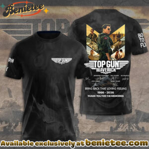 Top Gun 40th Anniversary 2026 3D Apparel Hoodie, Tshirt, Sweatshirt - Ver 6
