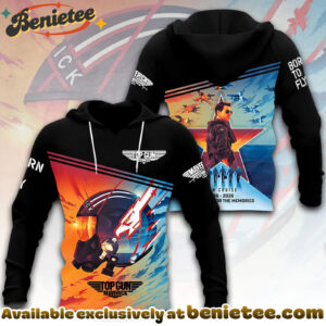 Top Gun 40th Anniversary 2026 3D Apparel Hoodie, Tshirt, Sweatshirt - Ver 3