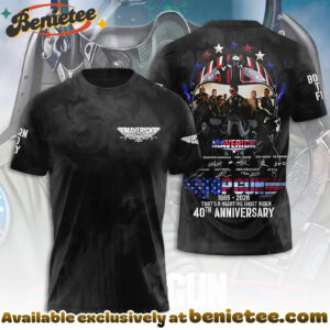 Top Gun 40th Anniversary 2026 3D Apparel Hoodie, Tshirt, Sweatshirt - Ver 7