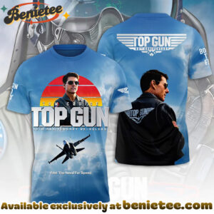 Top Gun 40th Anniversary 2026 3D Apparel Hoodie, Tshirt, Sweatshirt