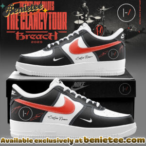 Twenty One Pilots The Clancy Tour Breach Air Force 1 Sneaker Shoes