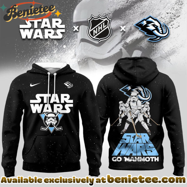 Utah Mammoth Premium NHL Star Wars Imperial Trooper 3D Hoodie