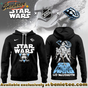 Utah Mammoth Premium NHL Star Wars Imperial Trooper 3D Hoodie