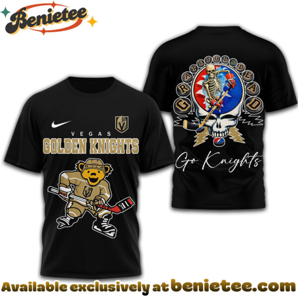 Vegas Golden Knights Premium NHL Deadhead 3D Shirt