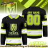 Vegas Golden Knights Premium NHL Hi-Vis Hockey Spirit Custom Name and Number Jersey