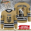 Vegas Golden Knights Premium NHL Scooby Doo Personalized Hockey Jersey