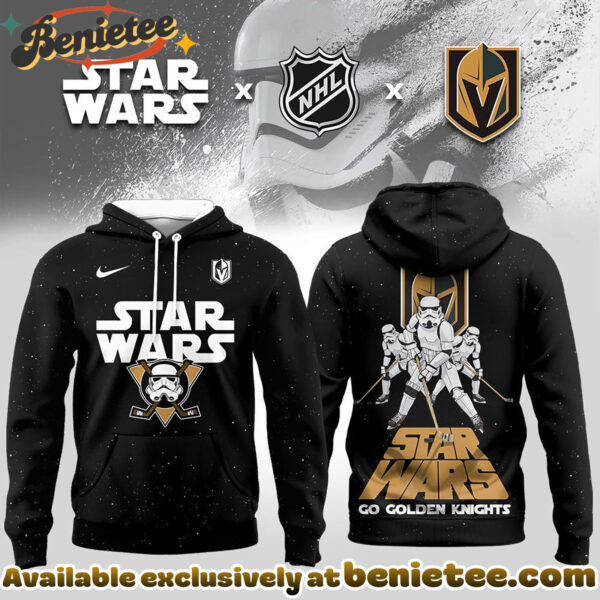 Vegas Golden Knights Premium NHL Star Wars Imperial Trooper 3D Hoodie