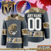 Vegas Golden Knights Premium NHL Tie-Dye Skull Hockey Jersey