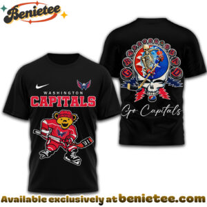 Washington Capitals Premium NHL Deadhead 3D Shirt
