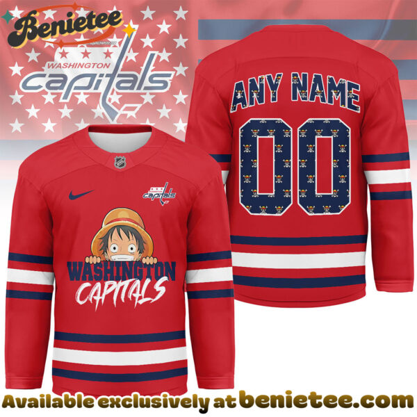 Washington Capitals Premium NHL One Piece Hockey Jersey NY