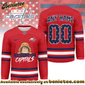 Washington Capitals Premium NHL One Piece Hockey Jersey NY