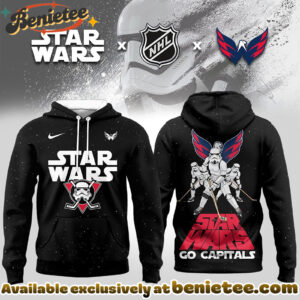 Washington Capitals Premium NHL Star Wars Imperial Trooper 3D Hoodie