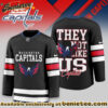 Washington Capitals Premium NHL They Not Like Us Hockey Jersey - Ver 2