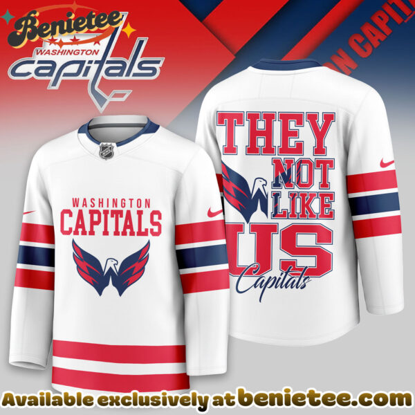 Washington Capitals Premium NHL They Not Like Us Hockey Jersey