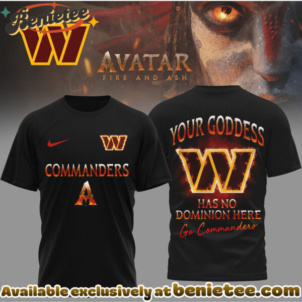 Washington Commanders Premium NFL Avatar Fan 3D Shirt