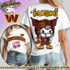 Washington Commanders Premium NFL Kuromi Women Shirt