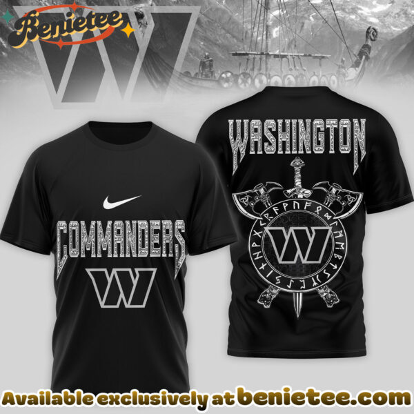 Washington Commanders Premium NFL Viking 3D Shirt, Hoodie, Sweatshirt