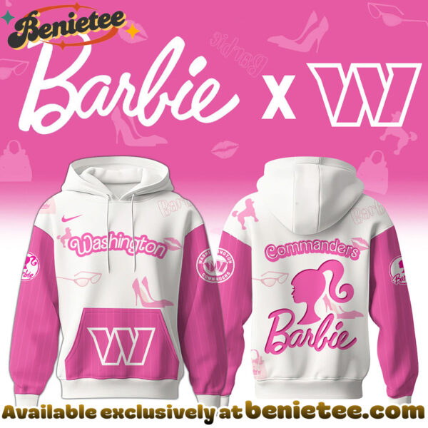 Washington Commanders x Barbie Hoodie Limited Edition - Selling Out Fast Hoodie, Sweatshirt, T-shirt