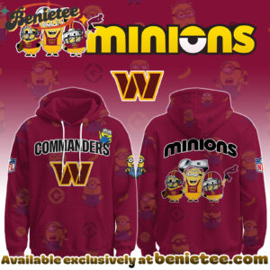 Washington Commanders x Minions Limited Edition - Selling Out Fast Hoodie, Sweatshirt, T-shirt
